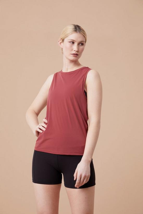 Active People 'Racer Heart' Lightweight Stretchy Comfy Sleeveless Vest Top 4