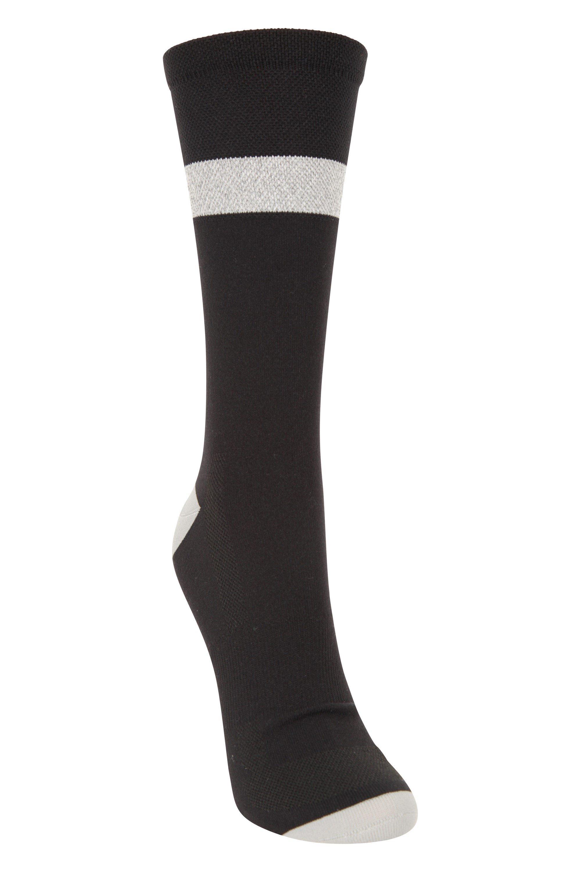 Iso-Vis  Running Socks  Reflective Nylon Sock