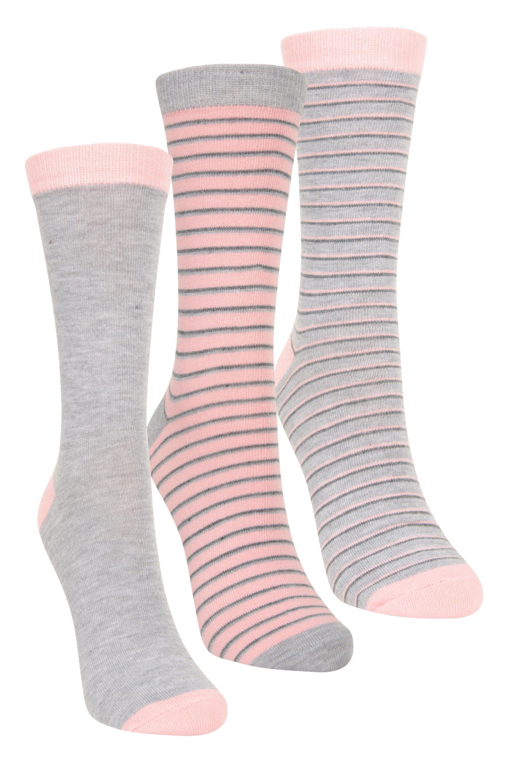 Stripe Socks  Recycled Casual Sock Pack of 3