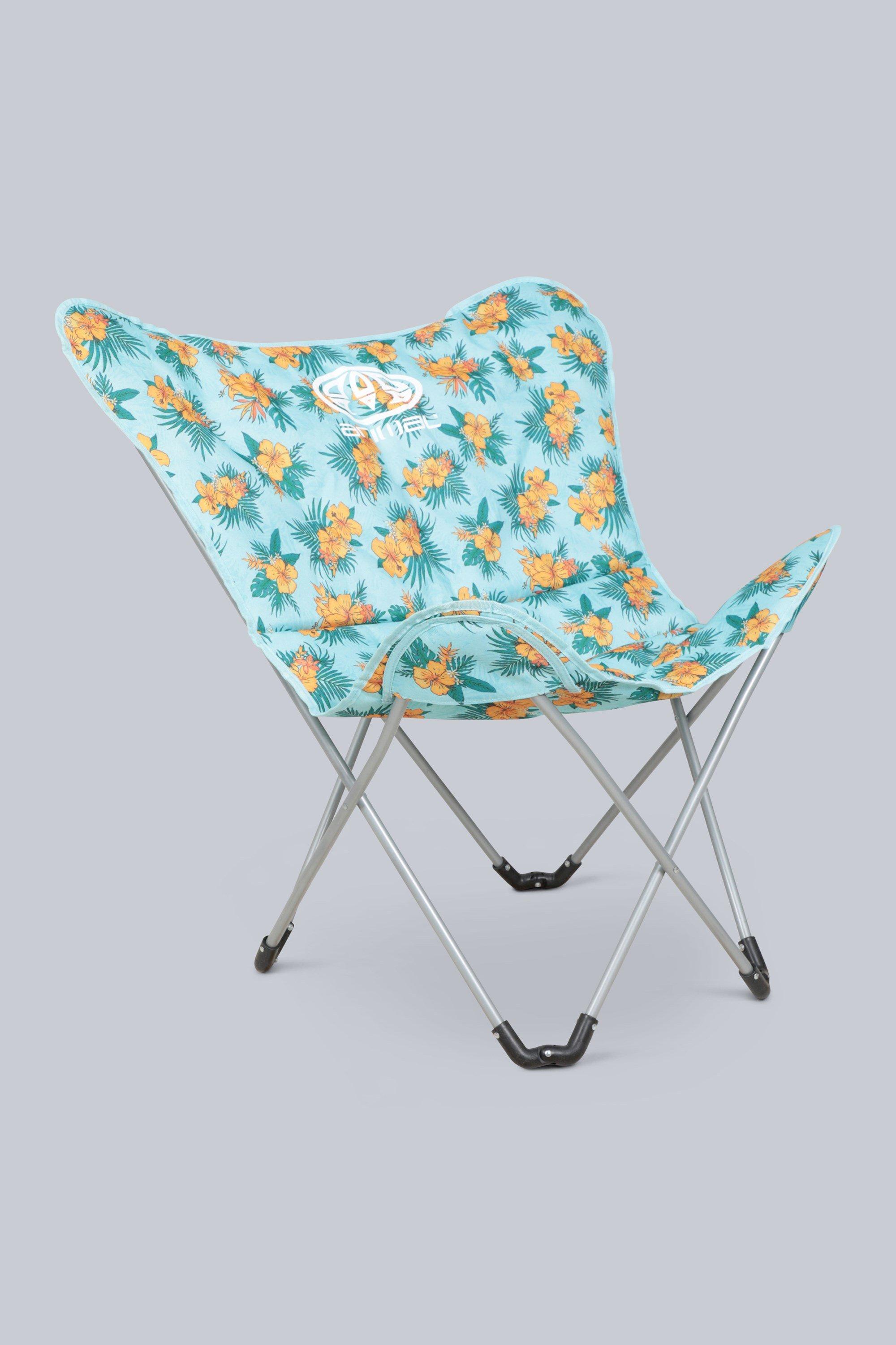 Fun Printed Lightweight Comfortable Padded Beach Folding Chair