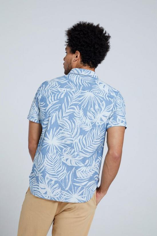 Animal 'Jamie' Hibiscus Print Lightweight Short Sleeve Organic Cotton Shirt 4