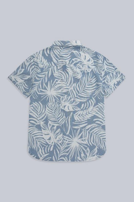 Animal 'Jamie' Hibiscus Print Lightweight Short Sleeve Organic Cotton Shirt 6