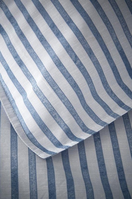 Content By Terence Conran Chelsea Textured Stripe' Cotton Duvet Set 4