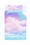 Catherine Lansfield 'Ombre Rainbow Clouds' Duvet Set thumbnail 5