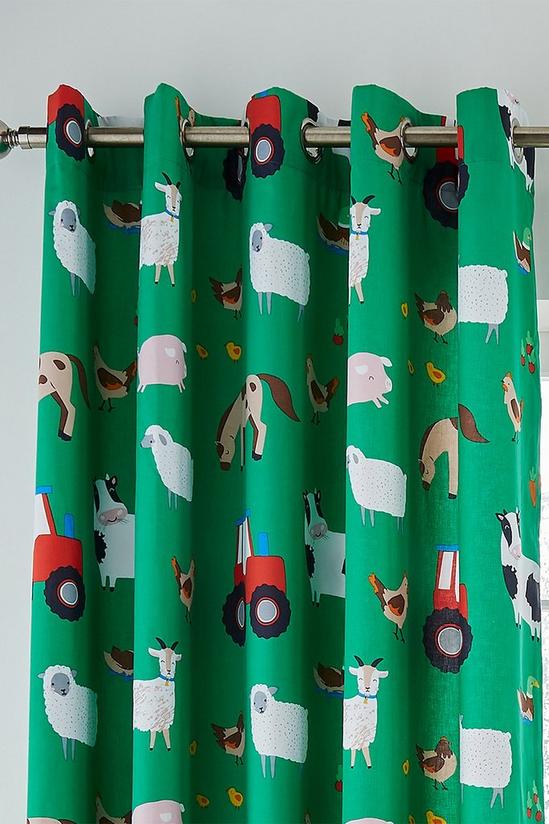 Catherine Lansfield 'Farmyard Animal' Curtains 2