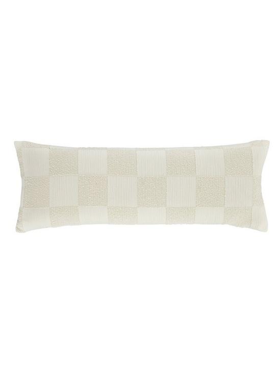 Catherine Lansfield 'Soft Checkerboard Boucle' Cushion 3