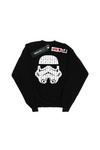 Star Wars Christmas Stormtrooper Helmet Sweatshirt thumbnail 2