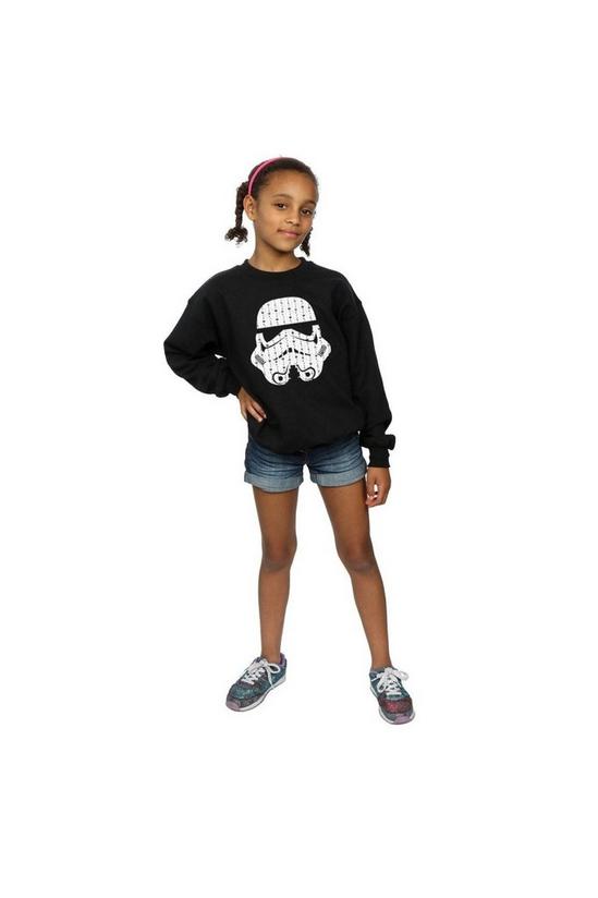 Star Wars Christmas Stormtrooper Helmet Sweatshirt 4