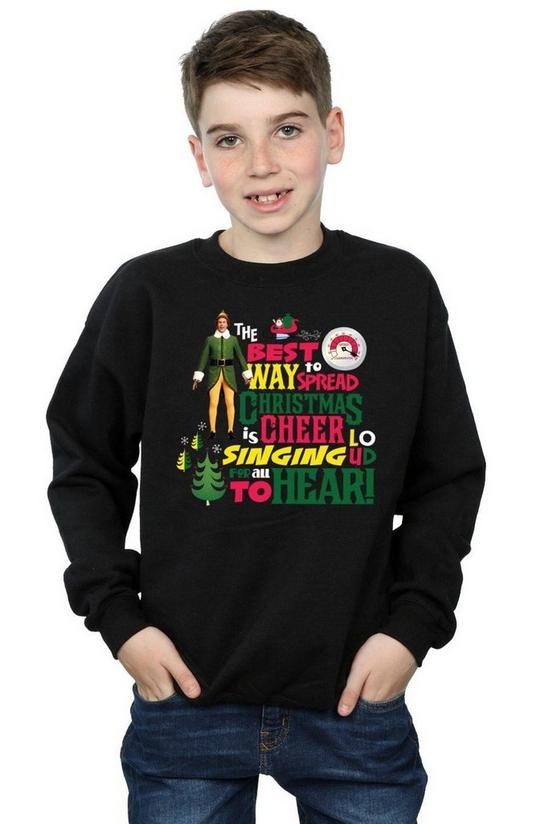 Elf Christmas Cheer Sweatshirt 1