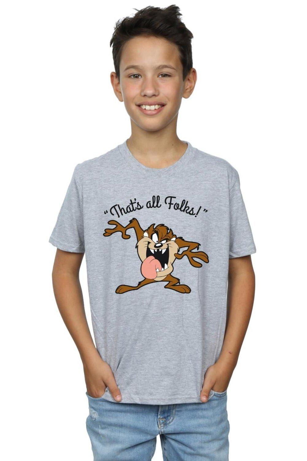 Taz That’s All Folks T-Shirt