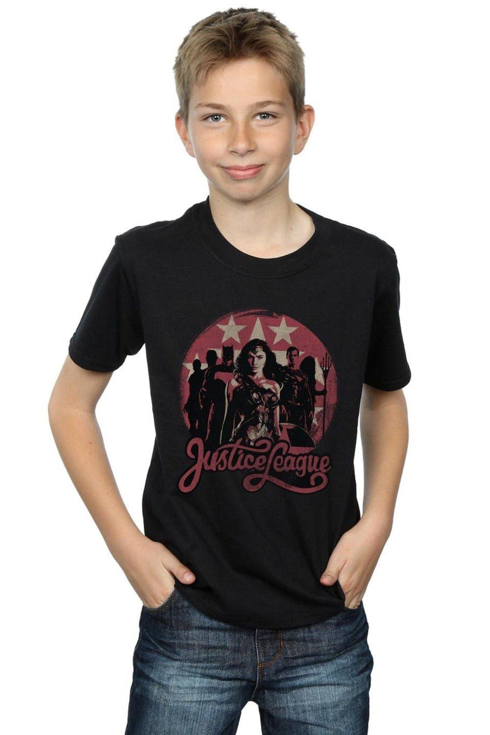 Justice League Movie Group Pose T-Shirt