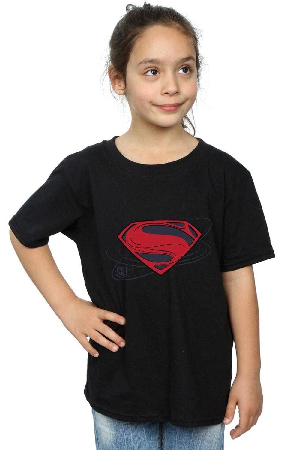 Justice League Movie Superman Logo Cotton T-Shirt