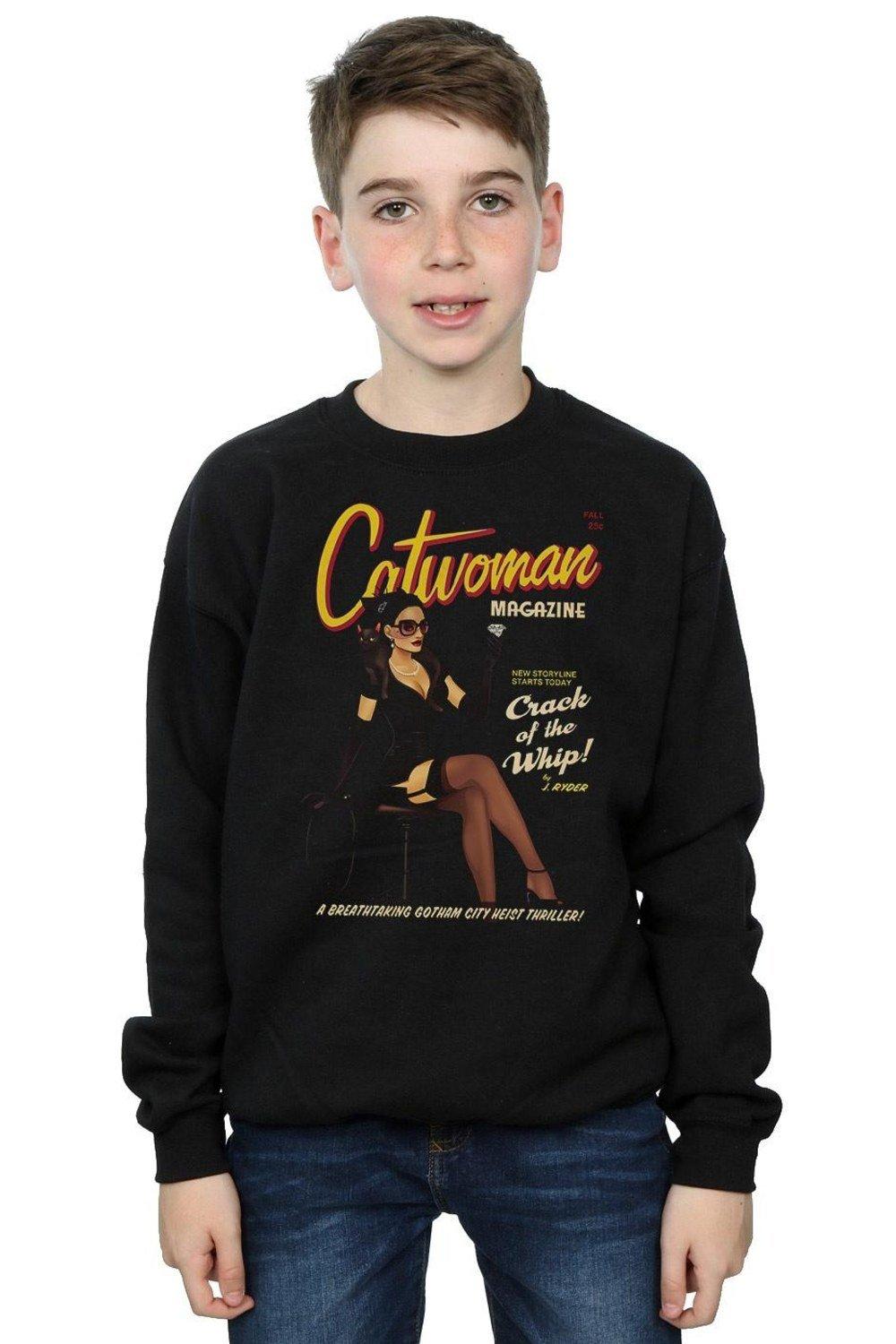 Catwoman Bombshell Cover Sweatshirt