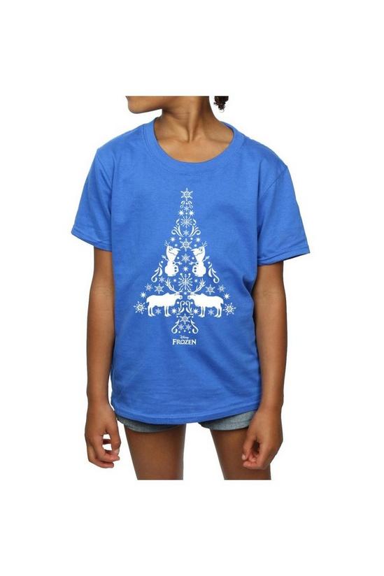 Disney Frozen Christmas Tree Cotton T-Shirt 3
