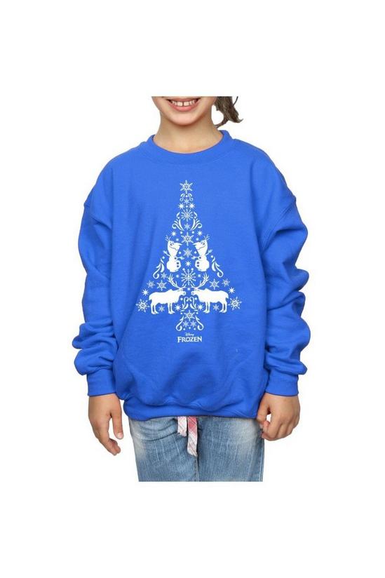 Disney Frozen Christmas Tree Sweatshirt 3