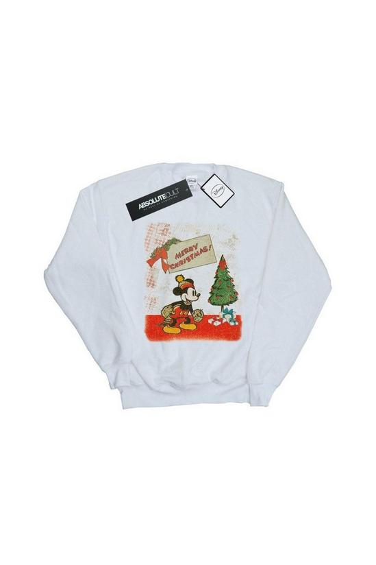 Disney Mickey Mouse Vintage Christmas Sweatshirt 2