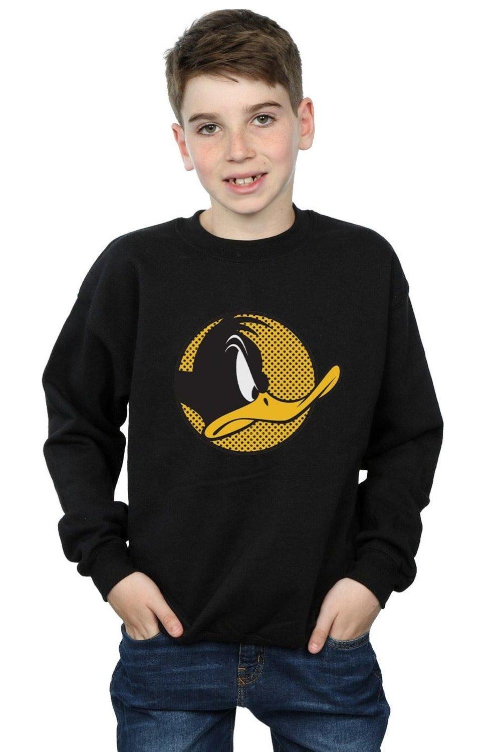 Daffy Duck Dotted Profile Sweatshirt