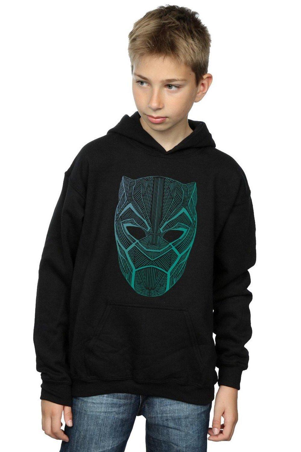 Black Panther Tribal Mask Hoodie