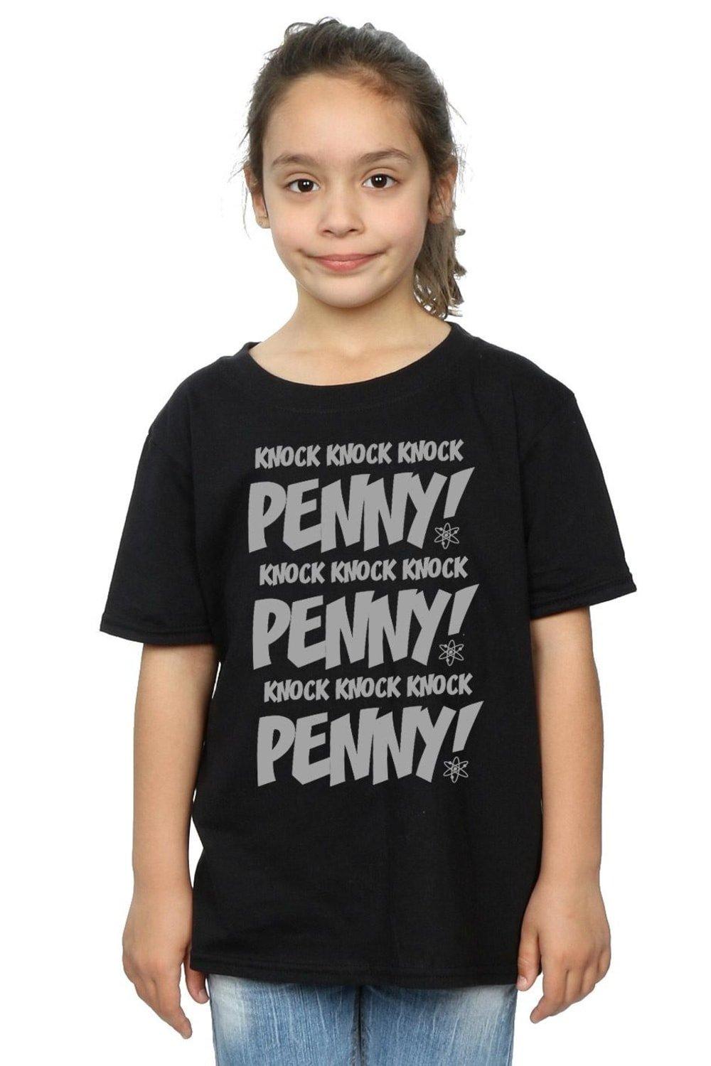 Sheldon Knock Knock Penny Cotton T-Shirt