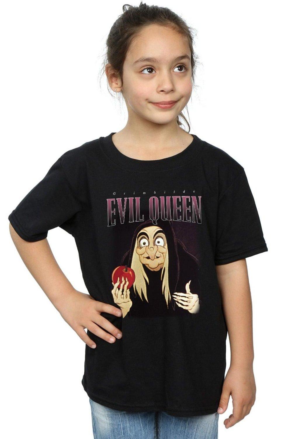 Snow White Evil Queen Montage Cotton T-Shirt