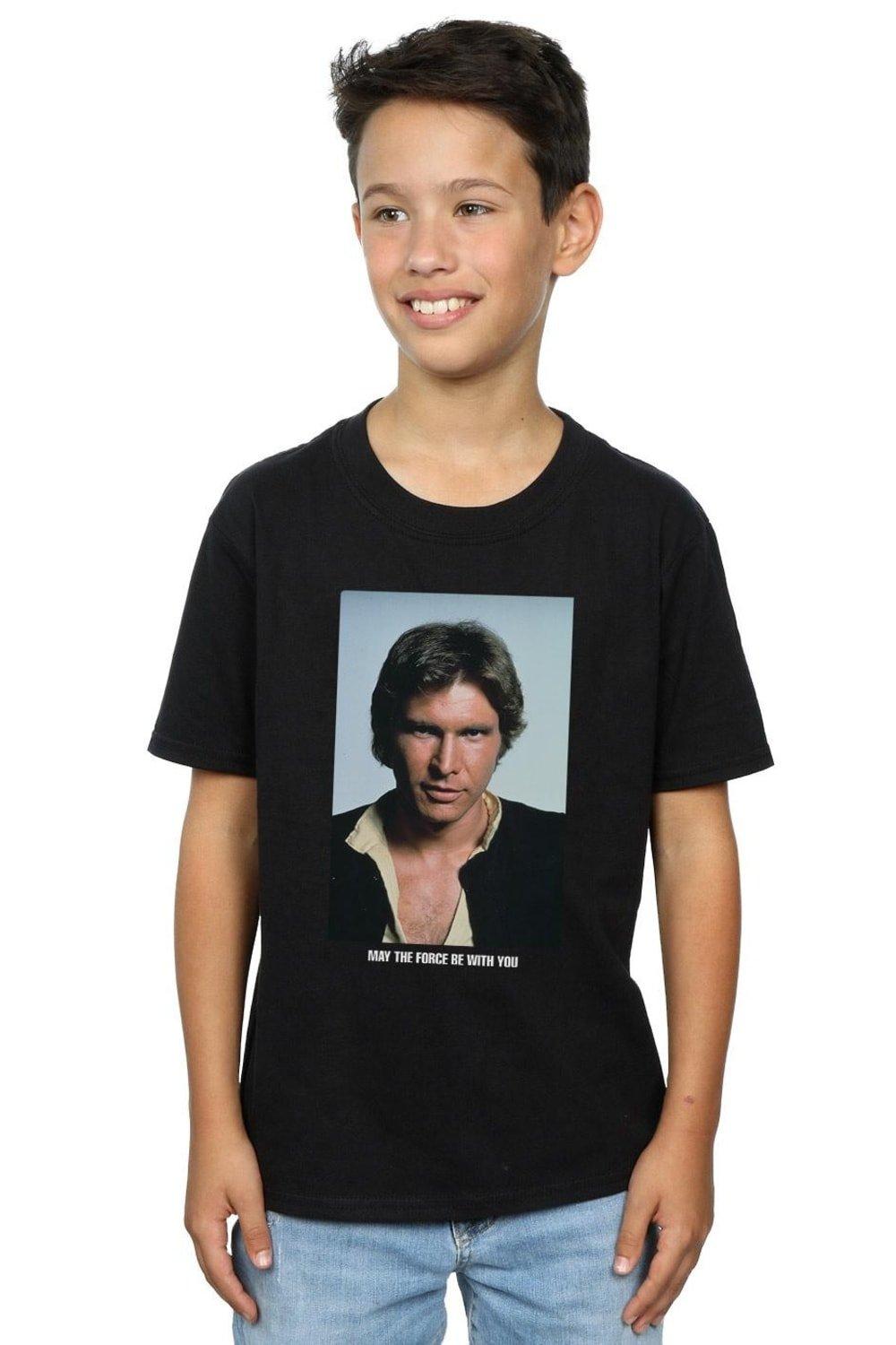 Han Solo May The Force T-Shirt