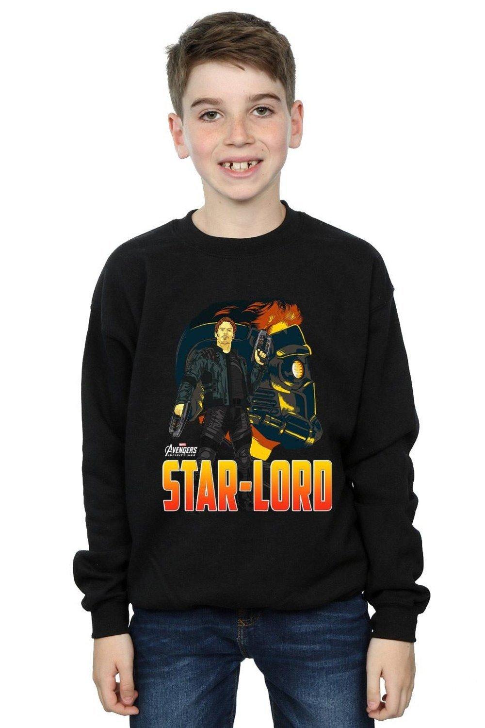 Avengers Infinity War Star Lord Character Sweatshirt