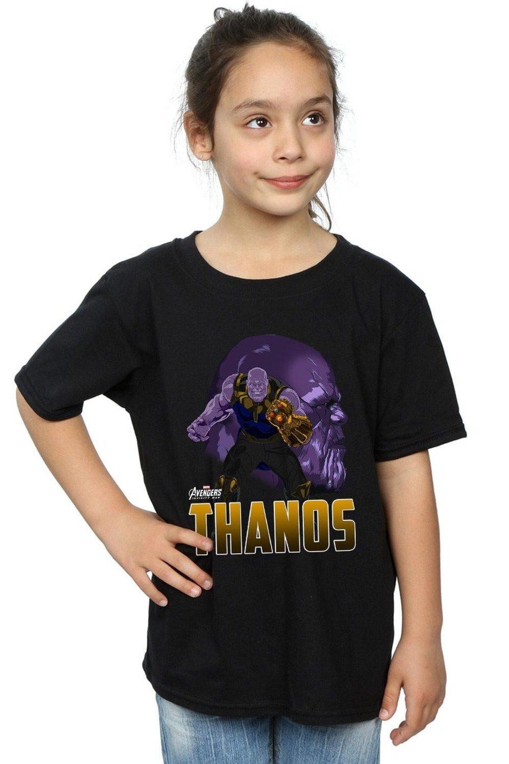 Avengers Infinity War Thanos Character Cotton T-Shirt