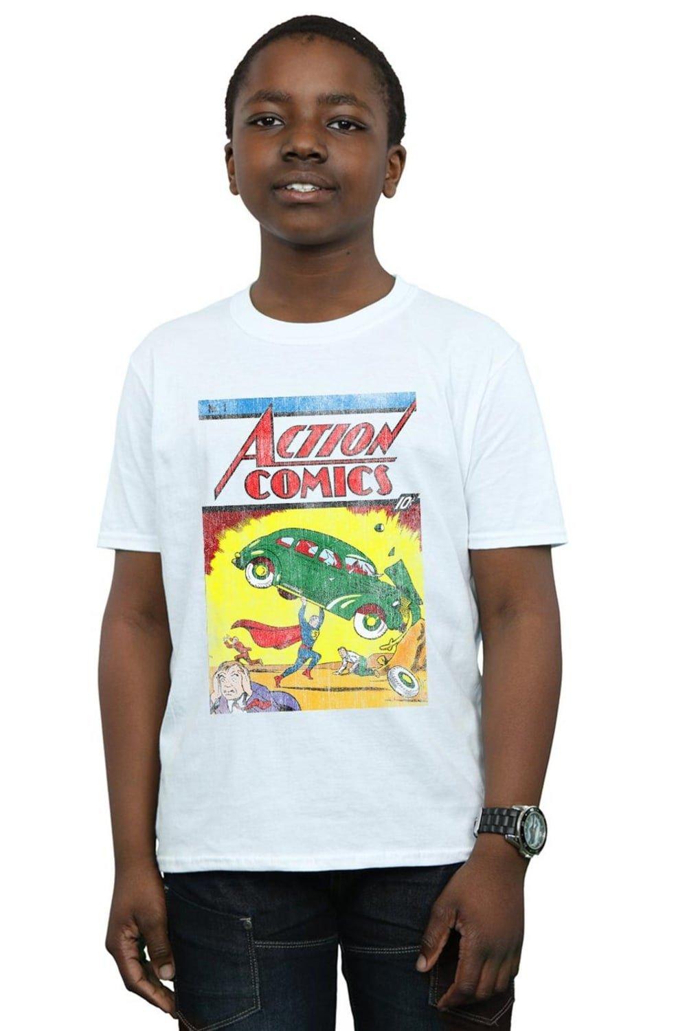 Superman Action Comics Issue 1 Cover T-Shirt