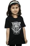 Marvel Thor Ragnarok Hammer Logo Cotton T-Shirt thumbnail 1