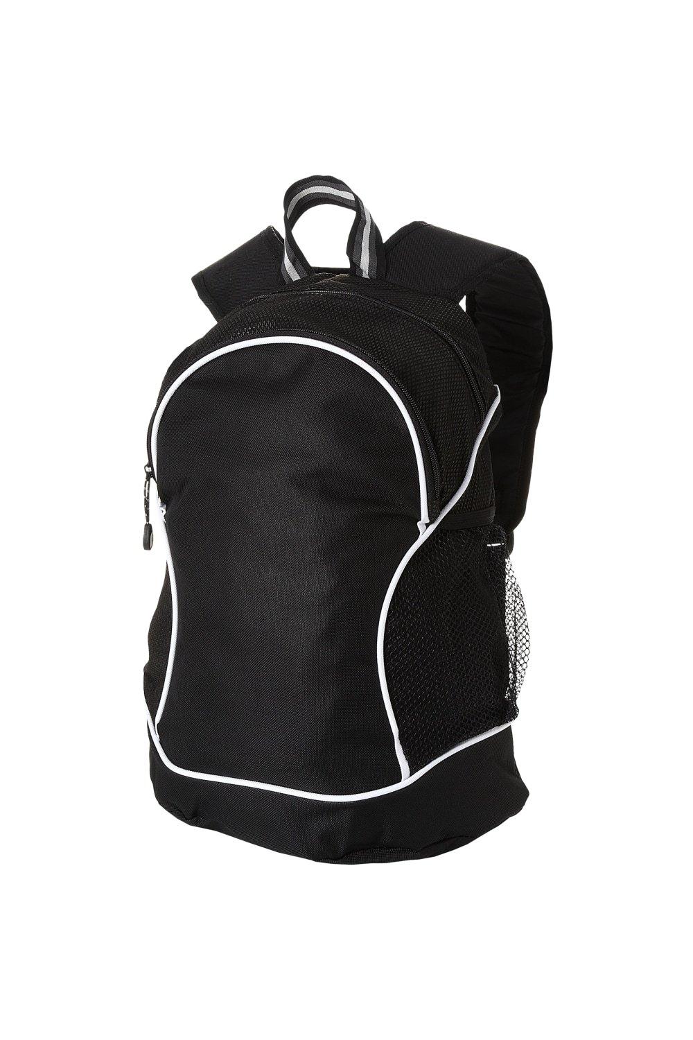  Bullet Boomerang Backpack (29 x 18 x 42 cm) (Solid Black)