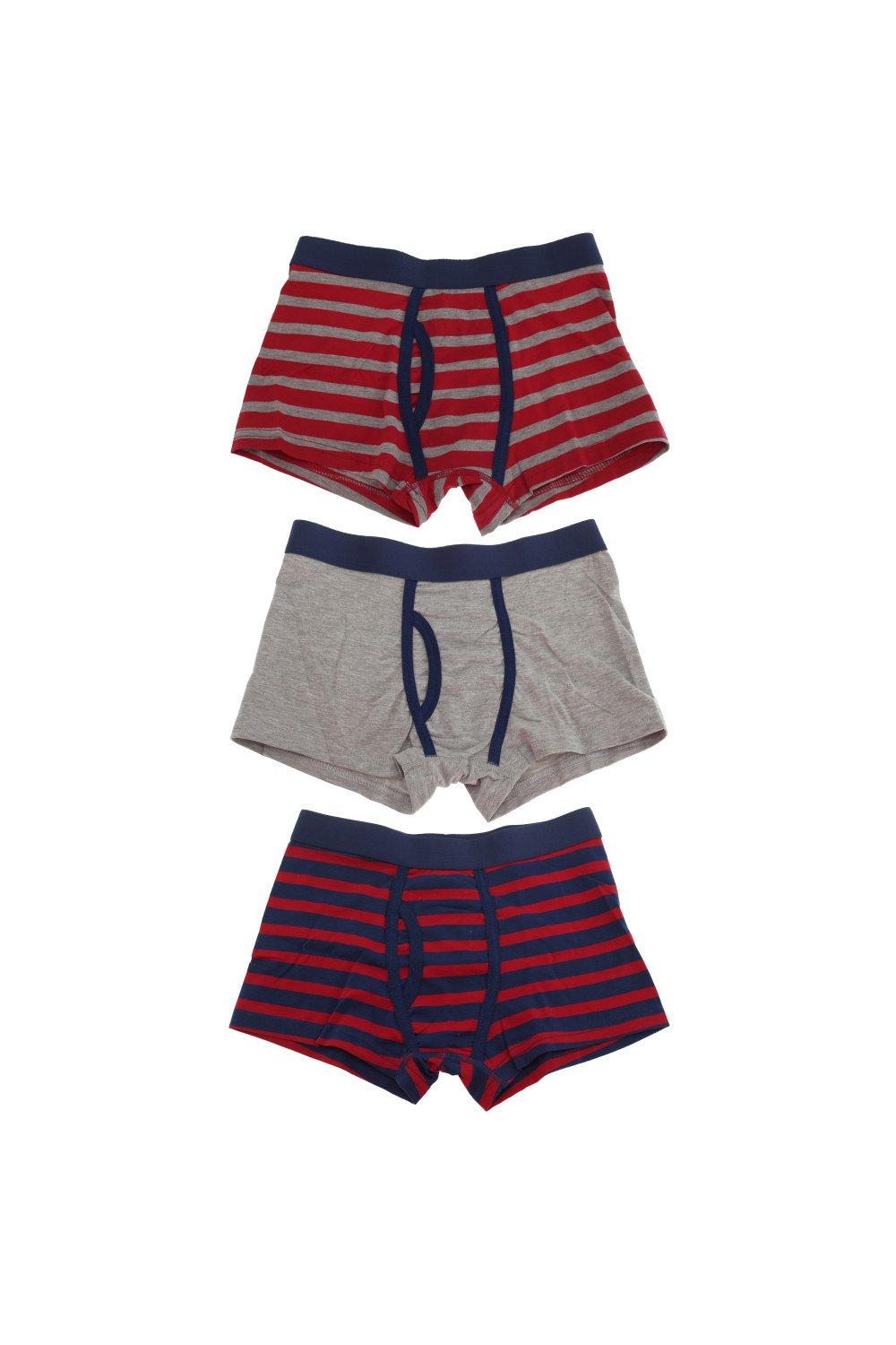 Trunks With Keyhole Underwear (3 Pack)