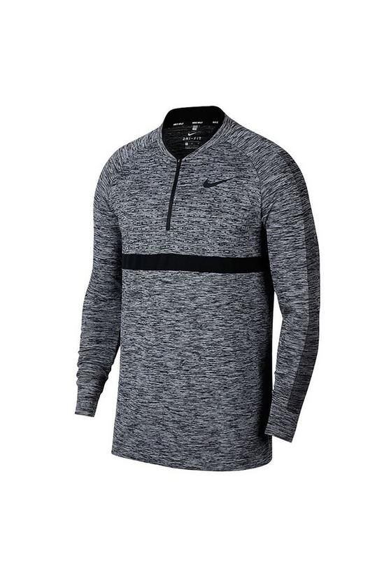 Nike Seamless Knit Zip Long Sleeve Cover Top 1