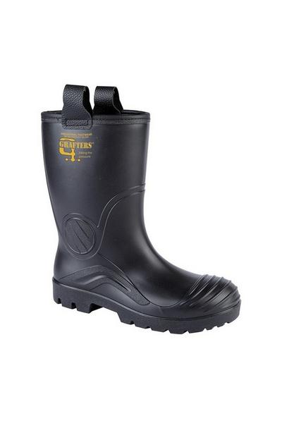 PVC Waterproof Industrial Safety Rigger Boot
