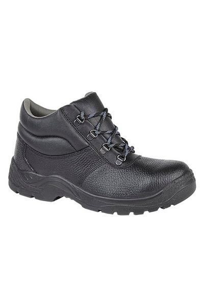 Padded Collar D-Ring Chukka Safety Boots