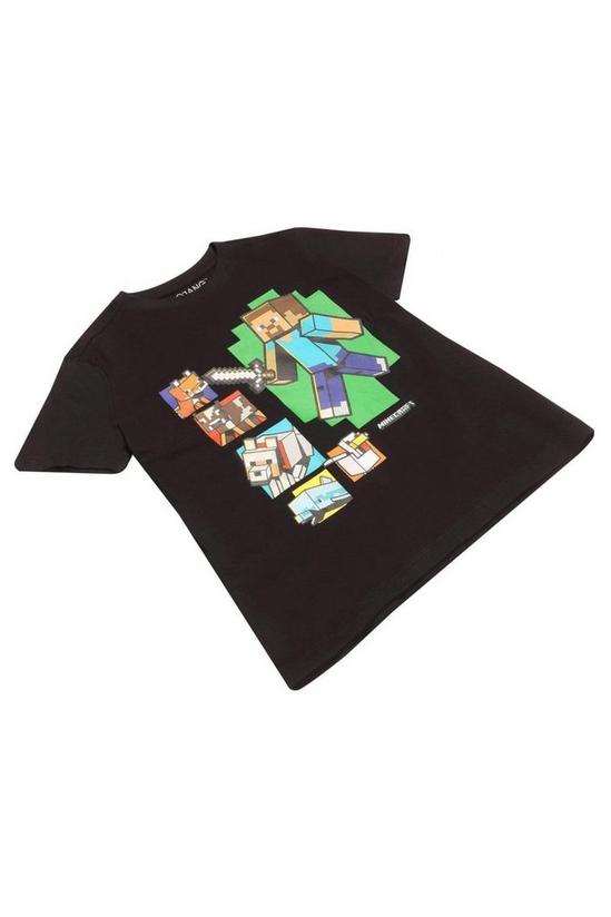 Minecraft Steve And Friends T-Shirt 2
