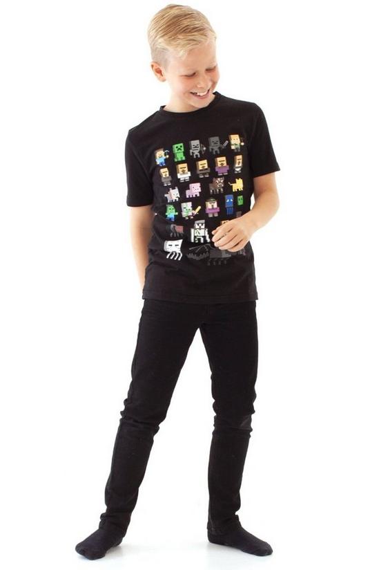 Minecraft Official Sprites Characters T-Shirt 4