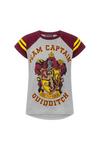 Harry Potter Official Gryffindor Quidditch Team Captain T-Shirt thumbnail 1