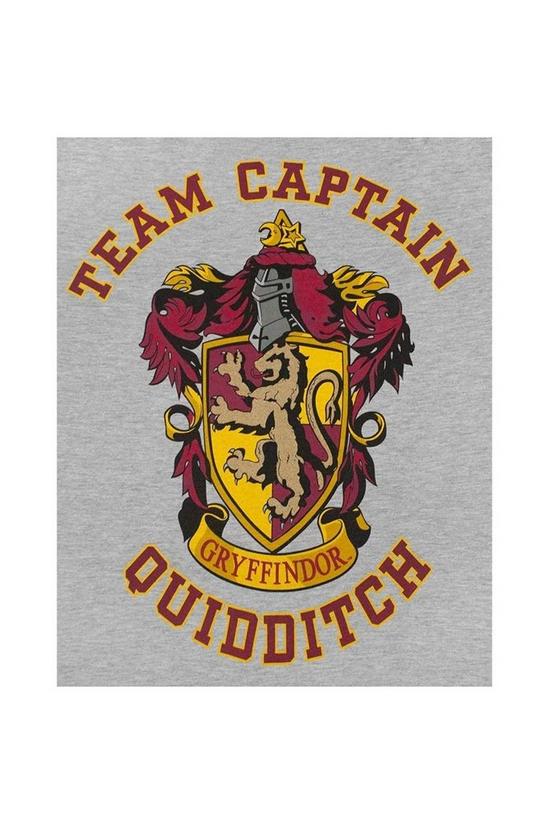 Harry Potter Official Gryffindor Quidditch Team Captain T-Shirt 4