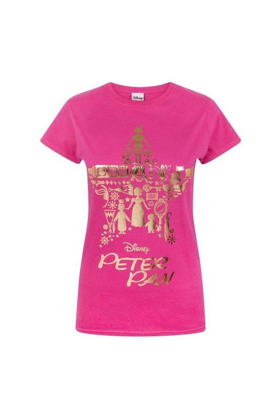 Peter Pan Disney Gold Foil T-Shirt 1