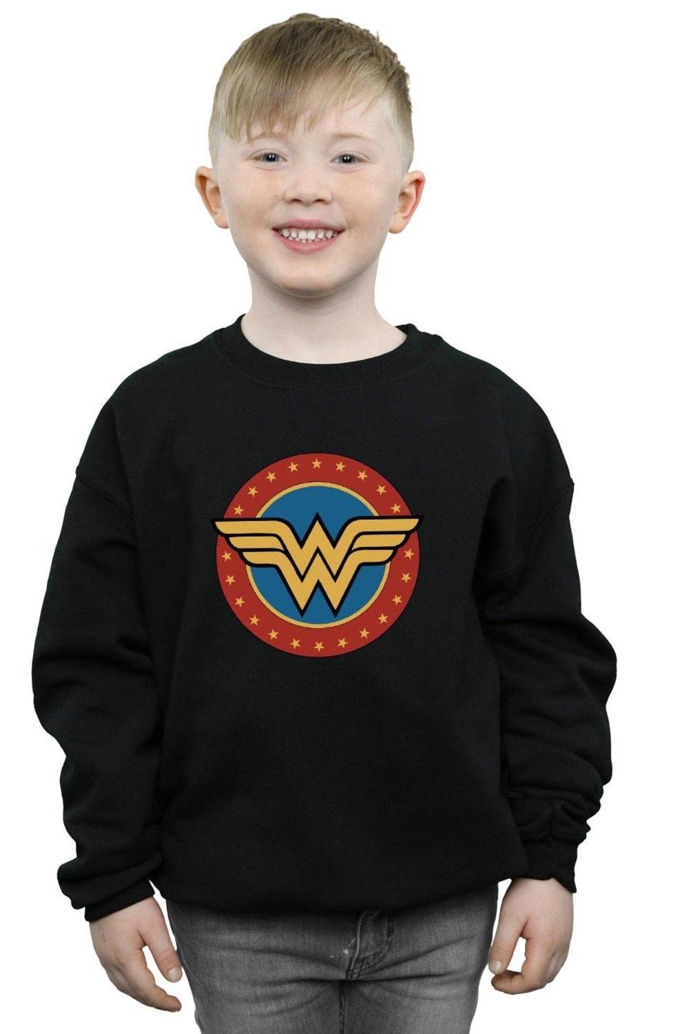 Wonder Woman Circle Logo Sweatshirt