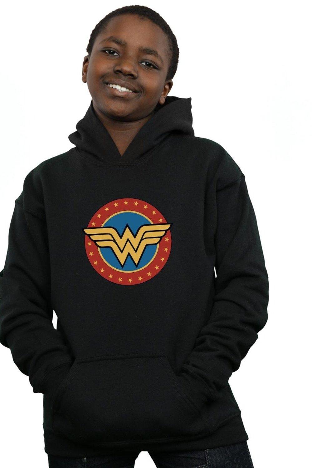 Wonder Woman Circle Logo Hoodie