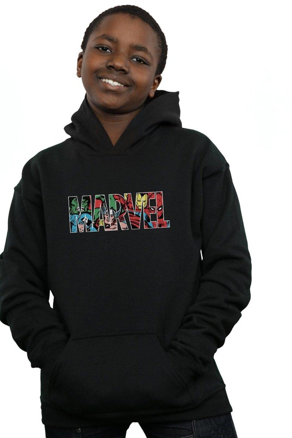 Logo Character Infill Hoodie