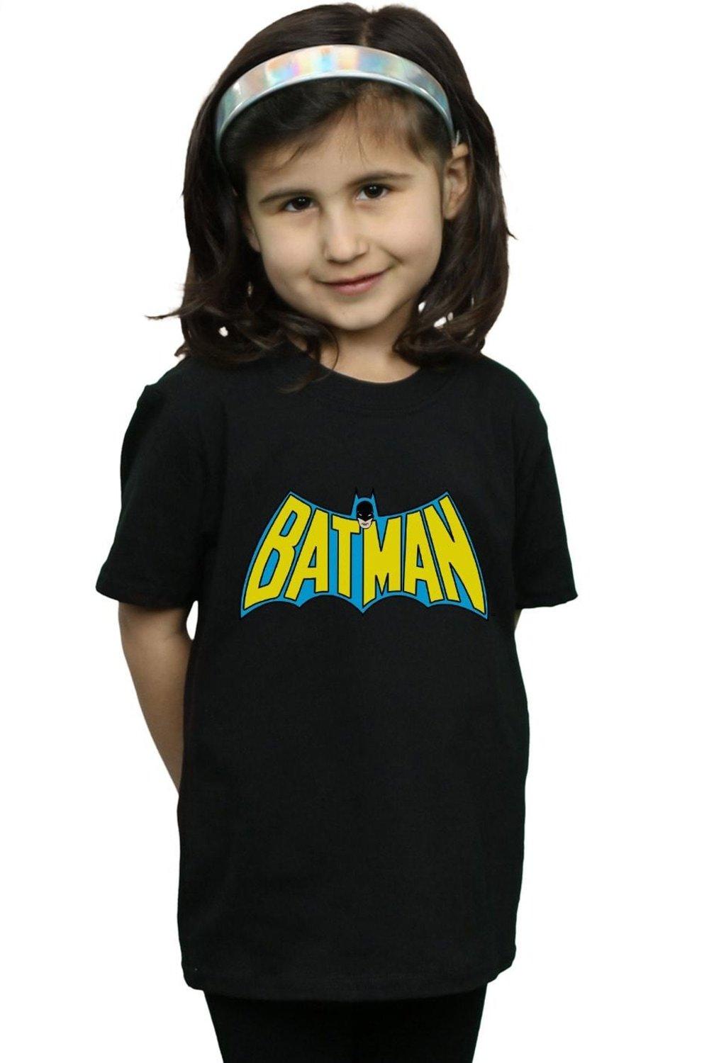 Batman Retro Logo Cotton T-Shirt
