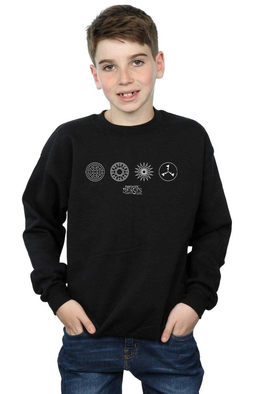 Circular Icons Sweatshirt