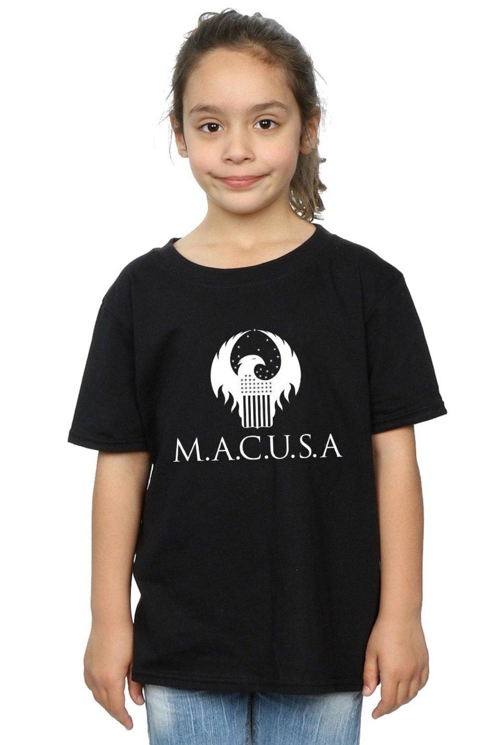 MACUSA Logo Cotton T-Shirt