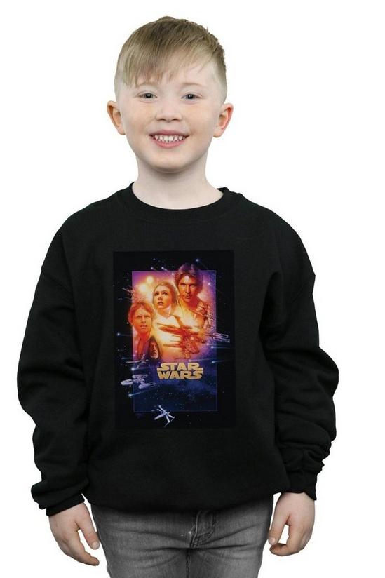 Star Wars Episode IV Movie Poster Sweatshirt 1