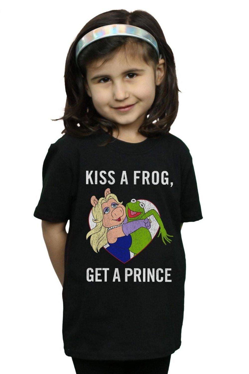 The Muppets Kiss A Frog Cotton T-Shirt