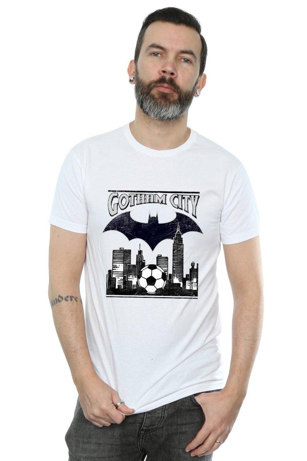 batman football gotham city t-shirt