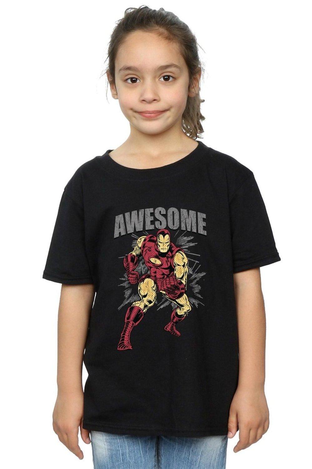 Awesome Iron Man Cotton T-Shirt