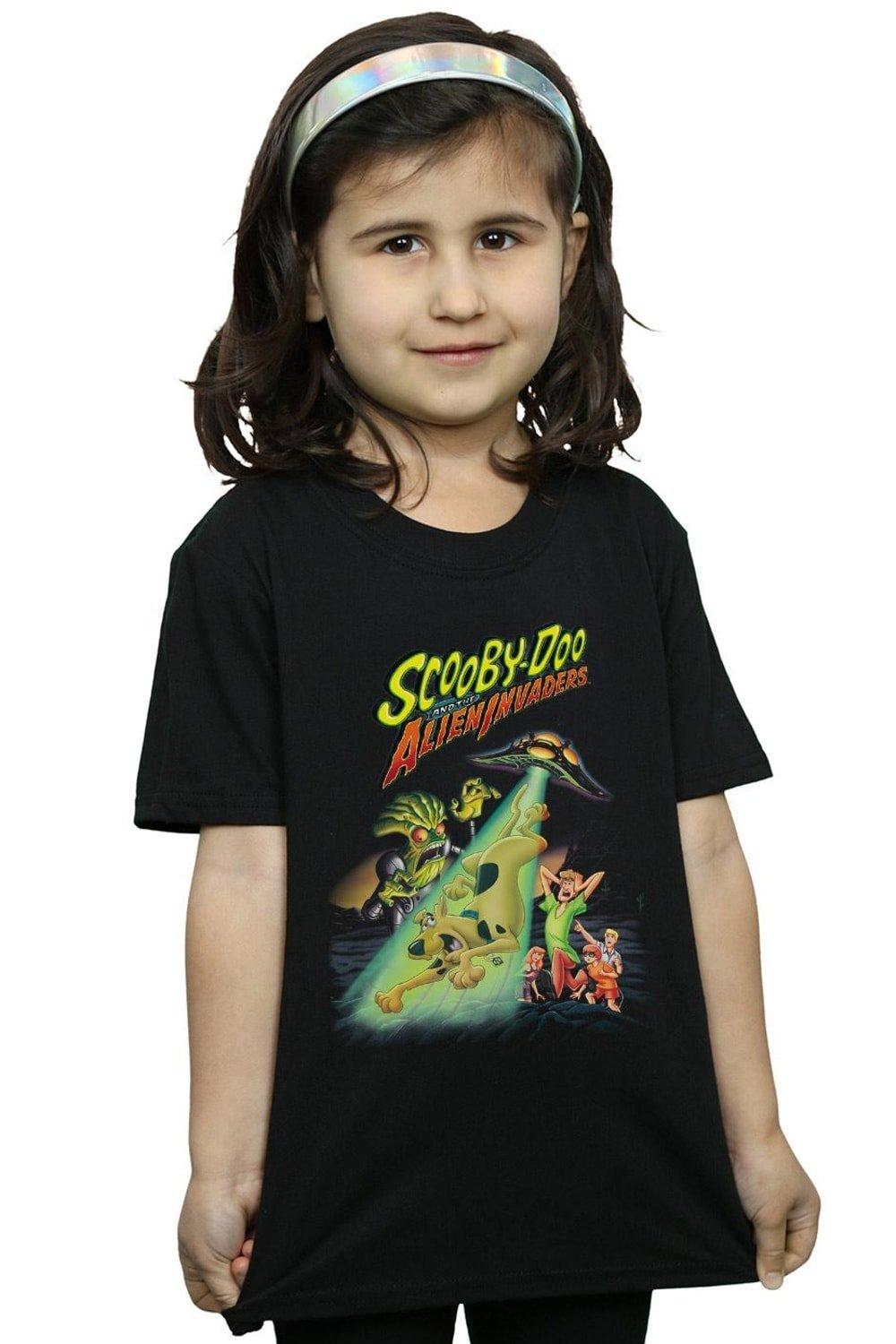 And The Alien Invaders Cotton T-Shirt